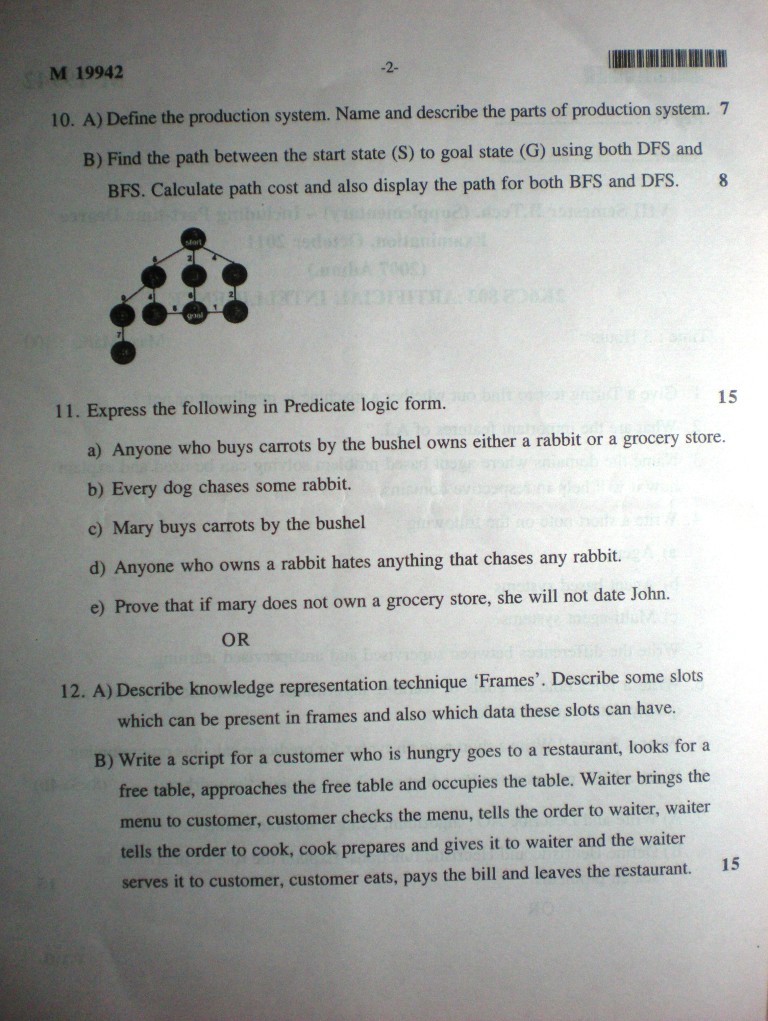 artificial intelligence research paper 2011